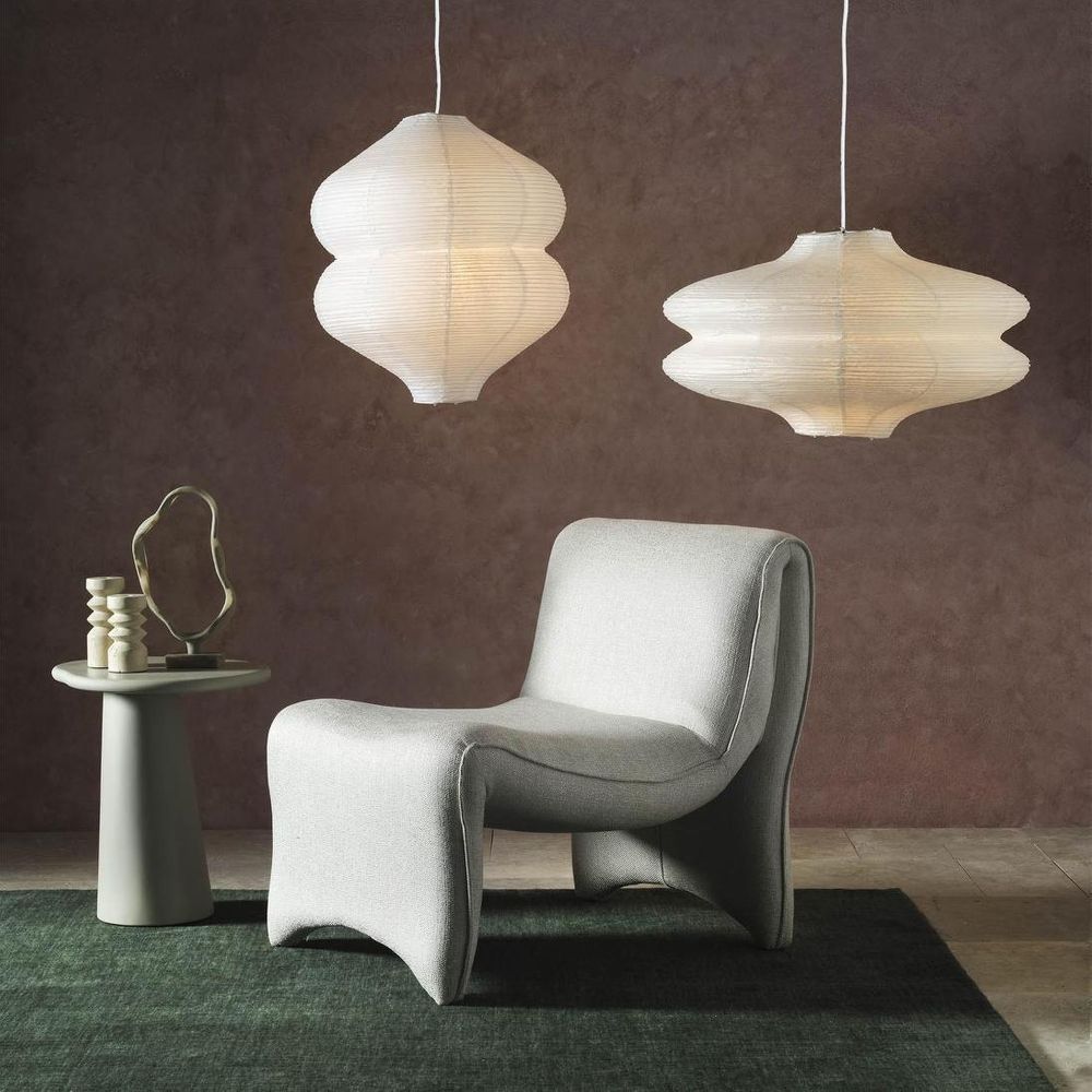 Kyoto Paper Ceiling Pendant Light White - MRDLMP0070