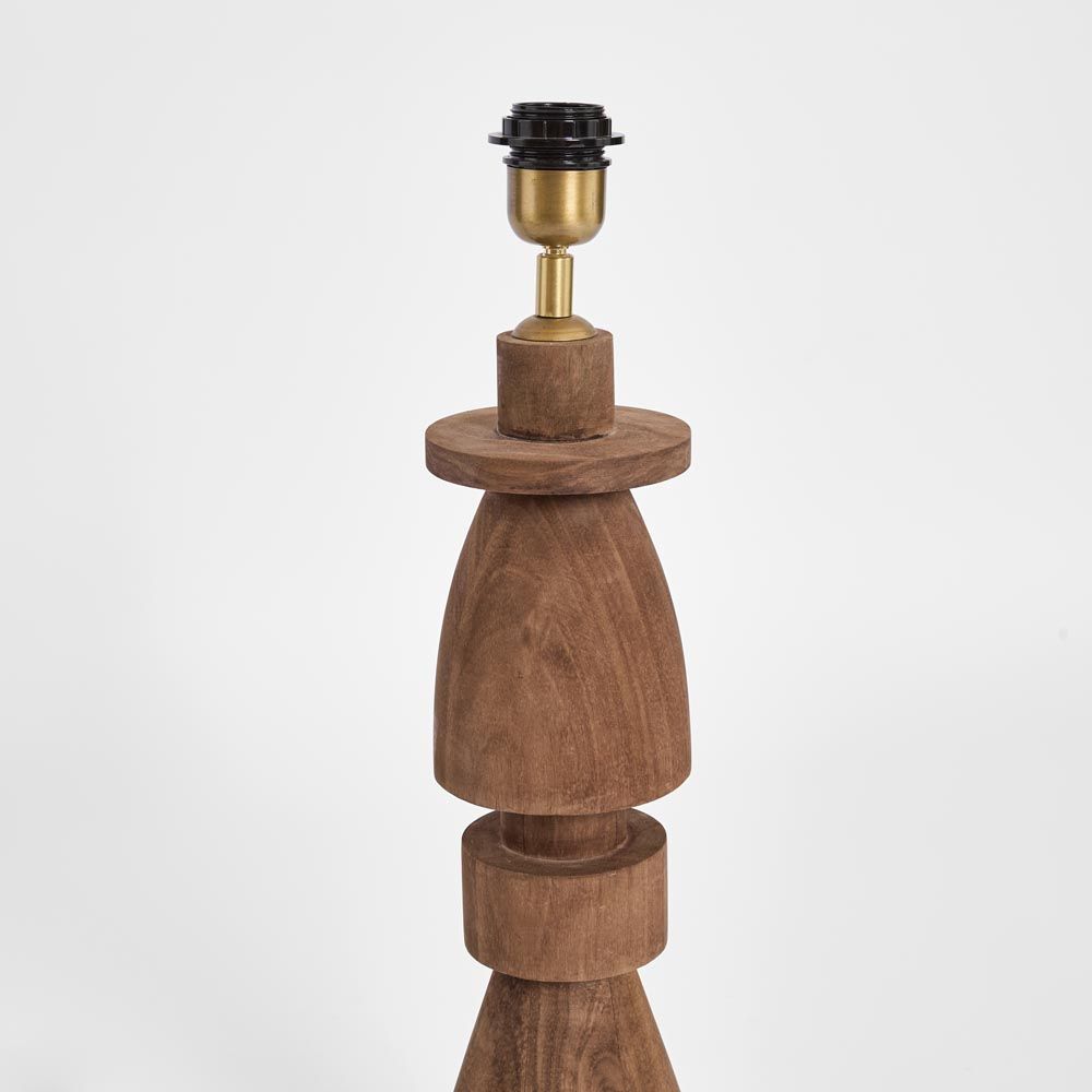 Magnus Table Lamp Base Only Natural - MRDLMP0062NAT