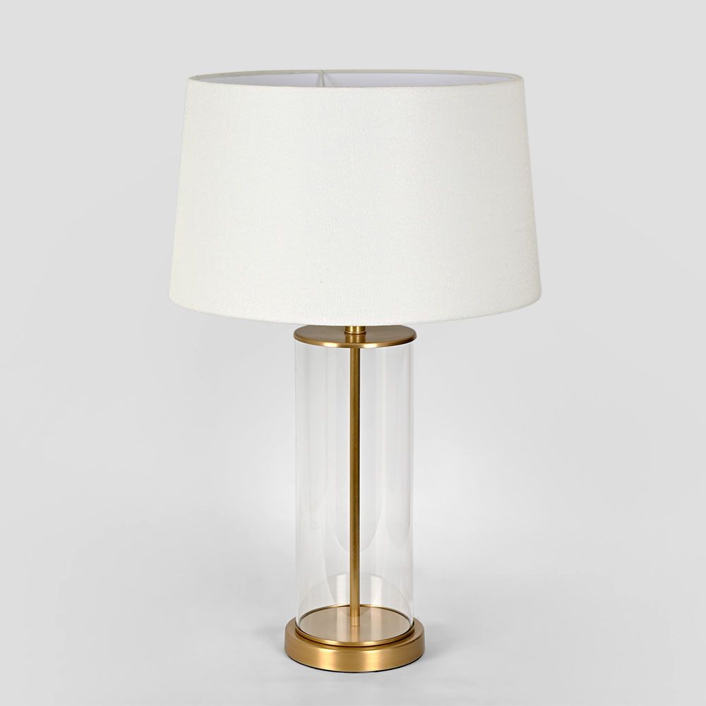 Iris Table Lamp Base Only Antique Brass - ELYS20134AB