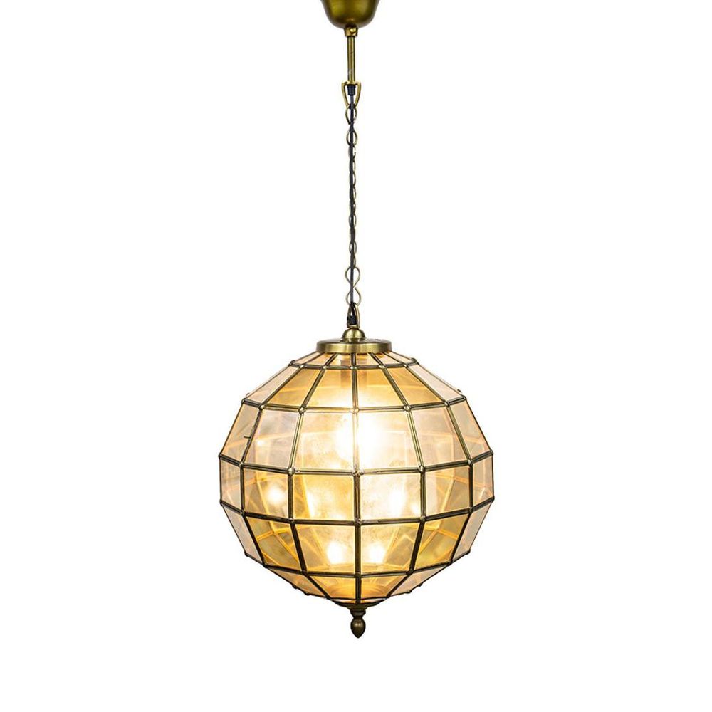 Prince Albert Medium 1 Light Pendant Brass - ELCIT5164M