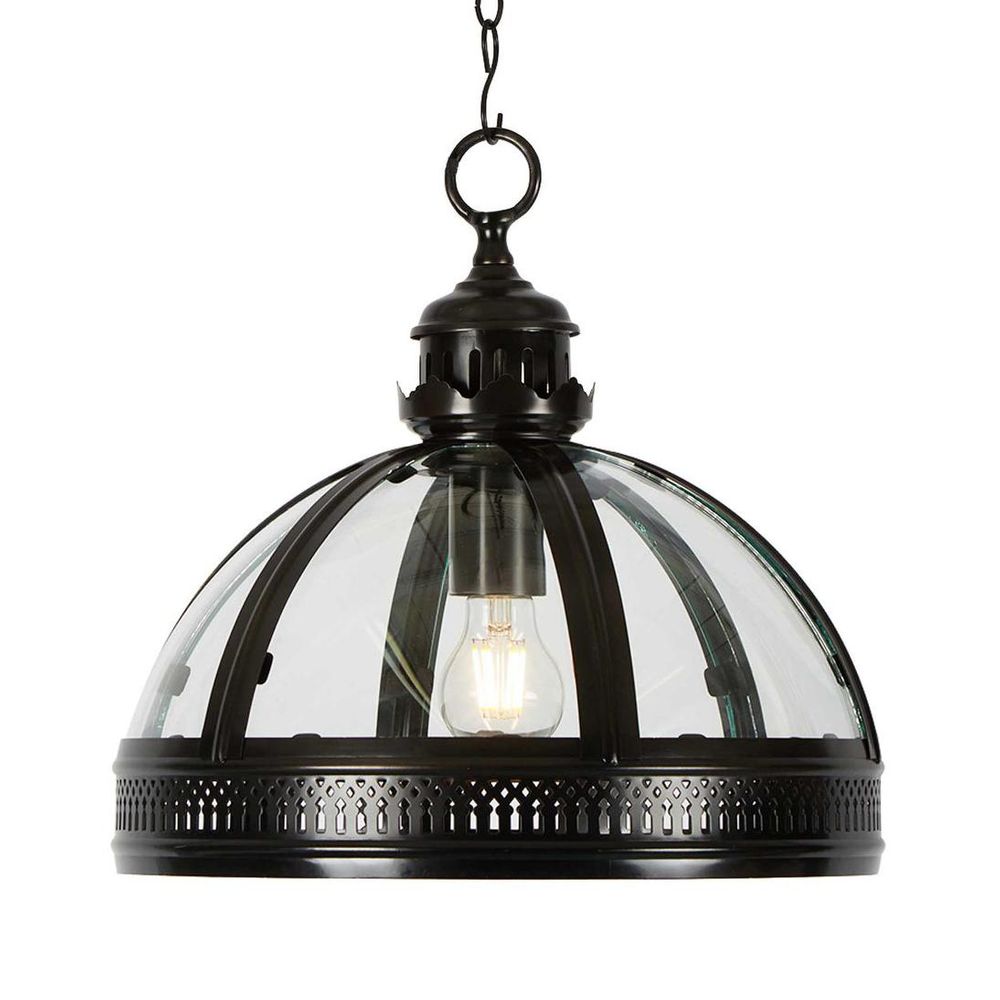 Winston 1 Light Pendant Black Medium - ELCITFR3790BK