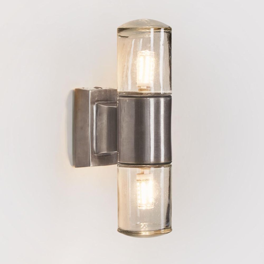 Plover Up & Down Wall Light Antique Silver - ELPIM31676AS