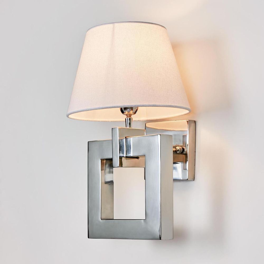 Beverly Sconce Base Nickel - ELSB21738