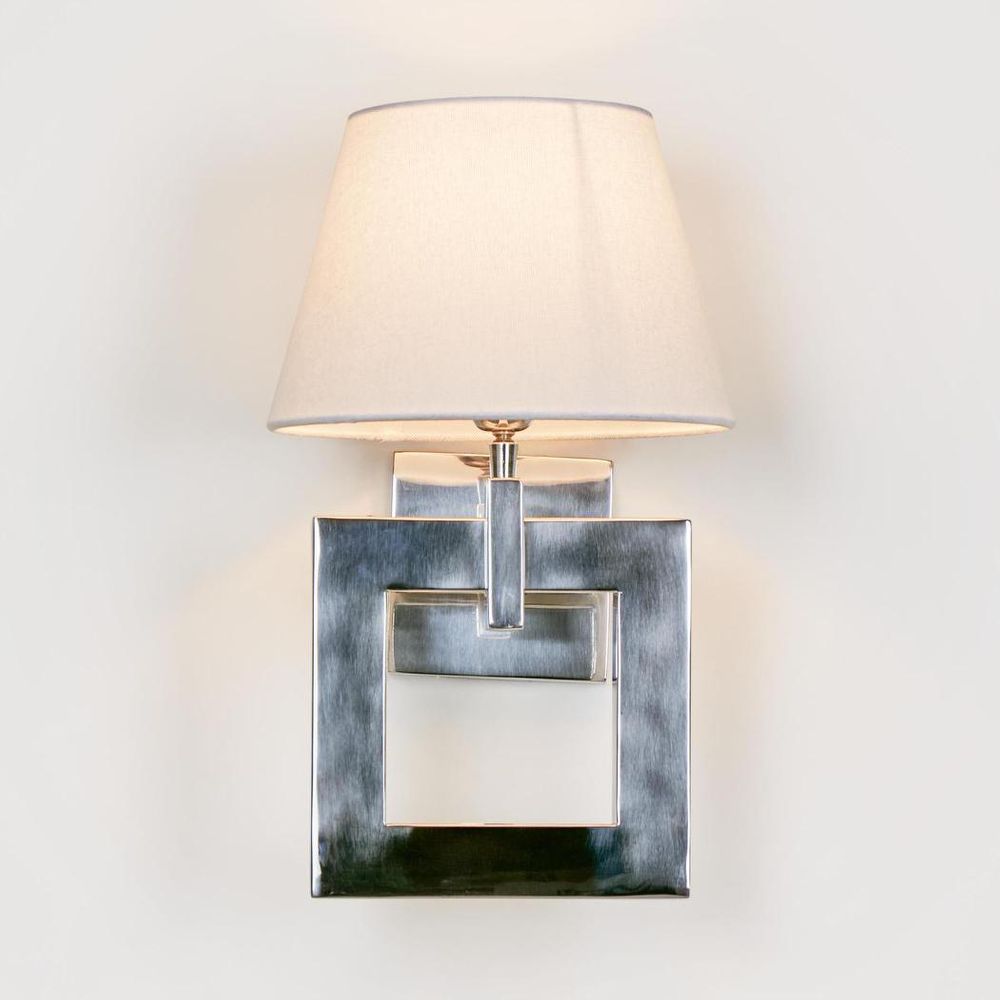 Beverly Sconce Base Nickel - ELSB21738