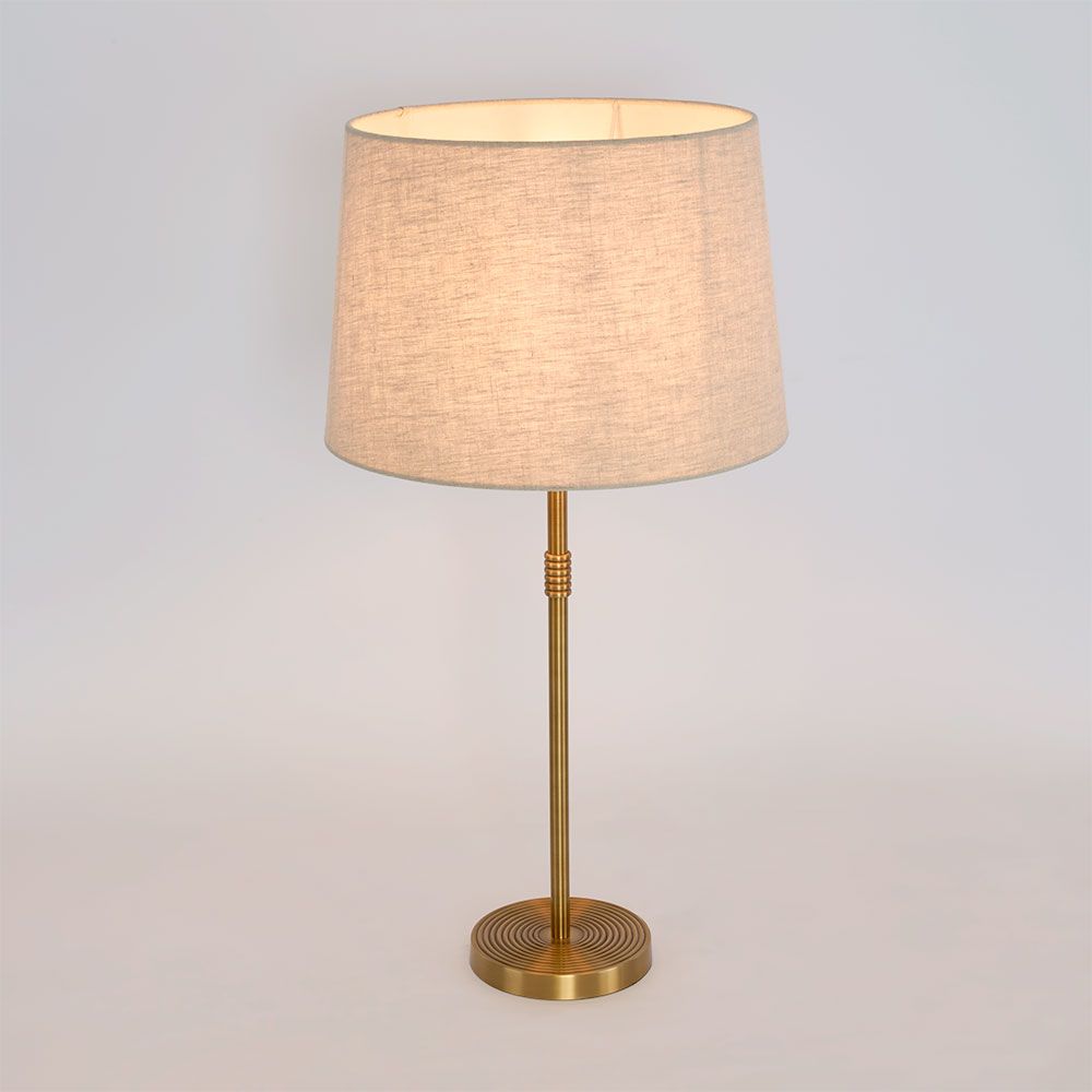 Bailey Table Lamp Base Only Brass - ELSA14254