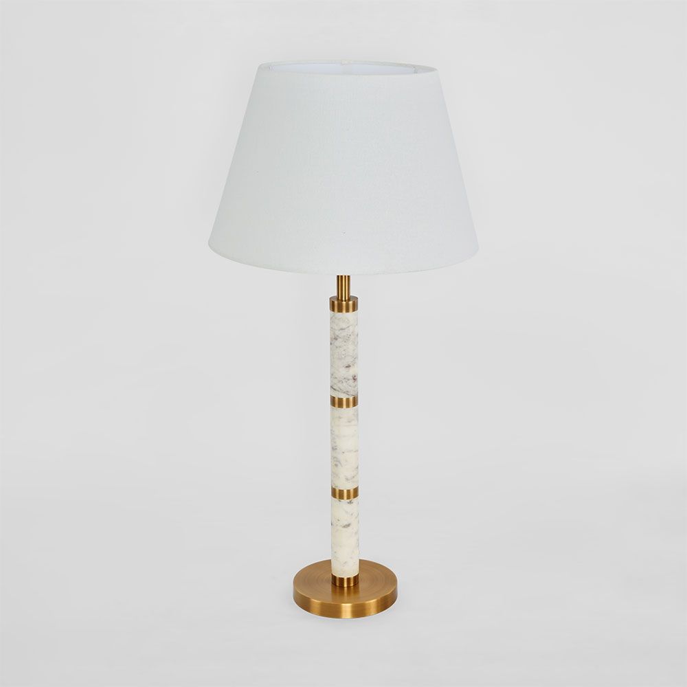 ST Germain Table Lamp Base Only White - ELSA1429
