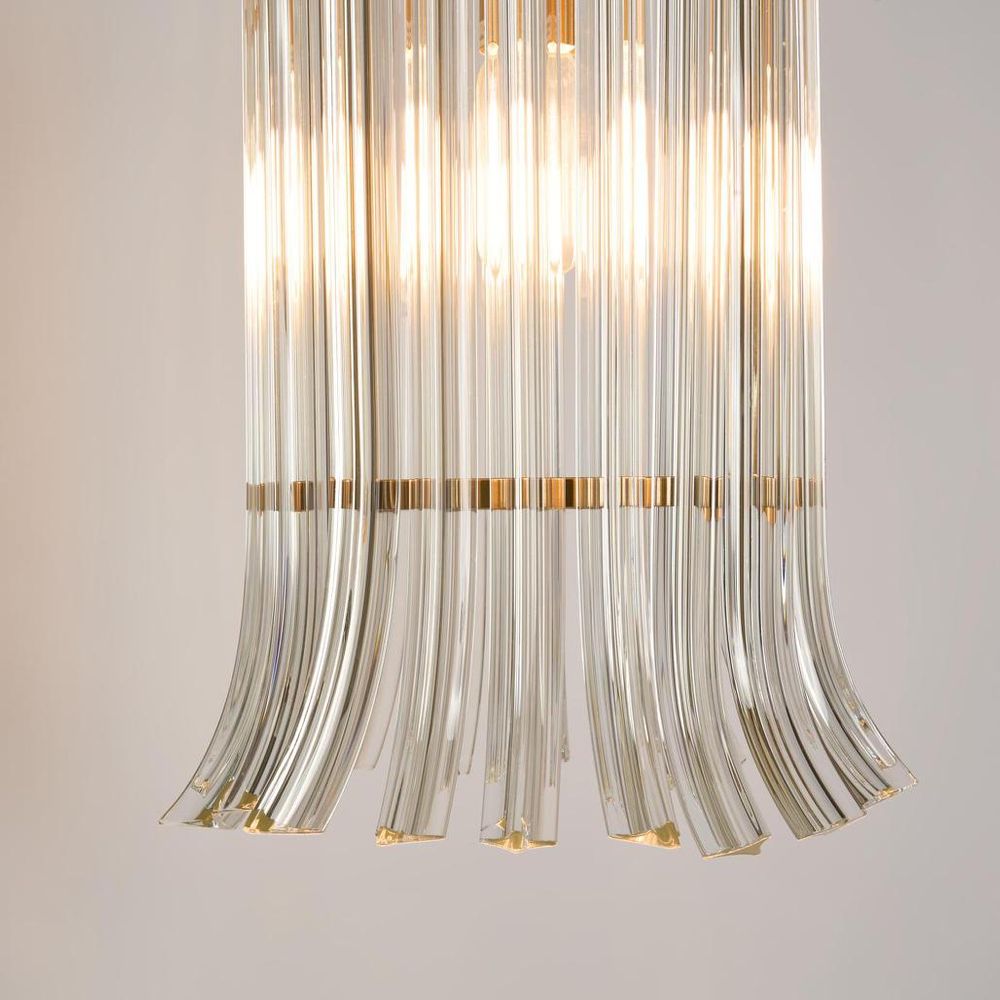 Petal Chandelier Brass - ELYS1017331
