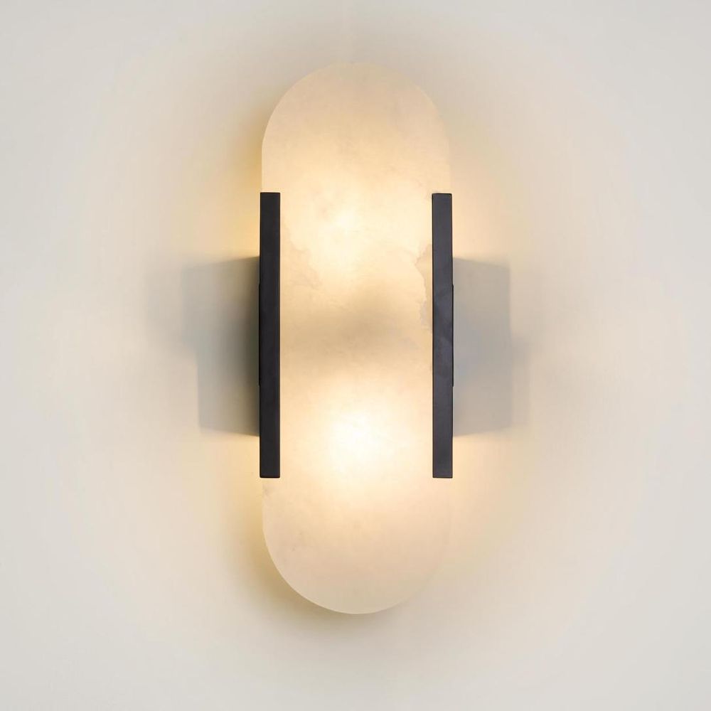 Yves Up & Down Wall Light Black - ELYS11749