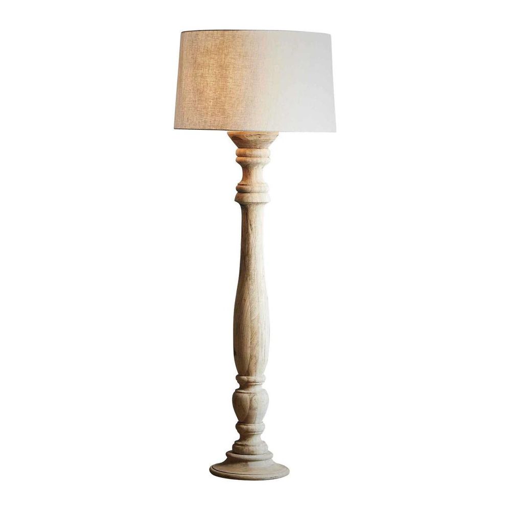 Candela Floor Lamp Light Natural Base only - ZAF12064A