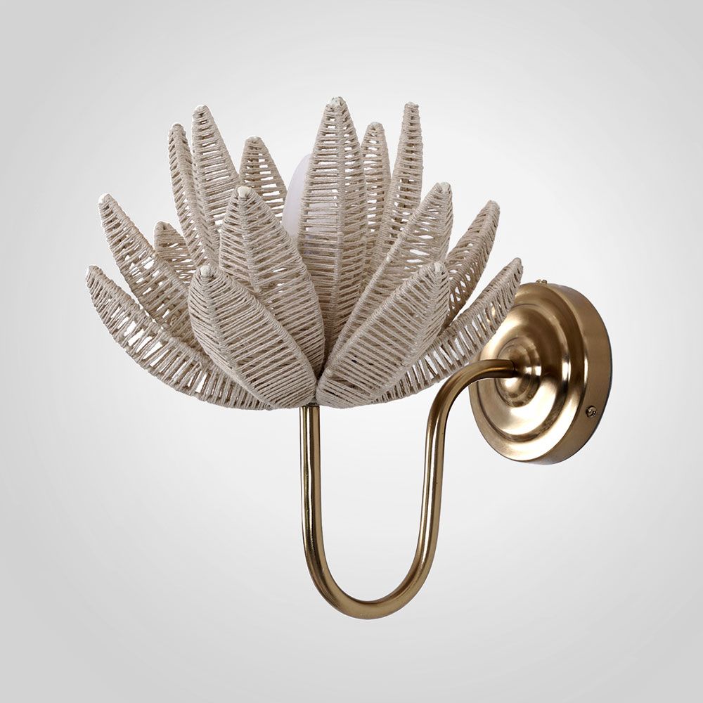 Cogee Flower Wall Light Brass - ELJE25067