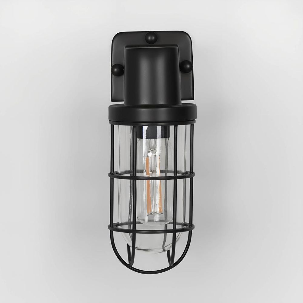 Royal London Outdoor Wall Light Black - ELPIM50401BLK