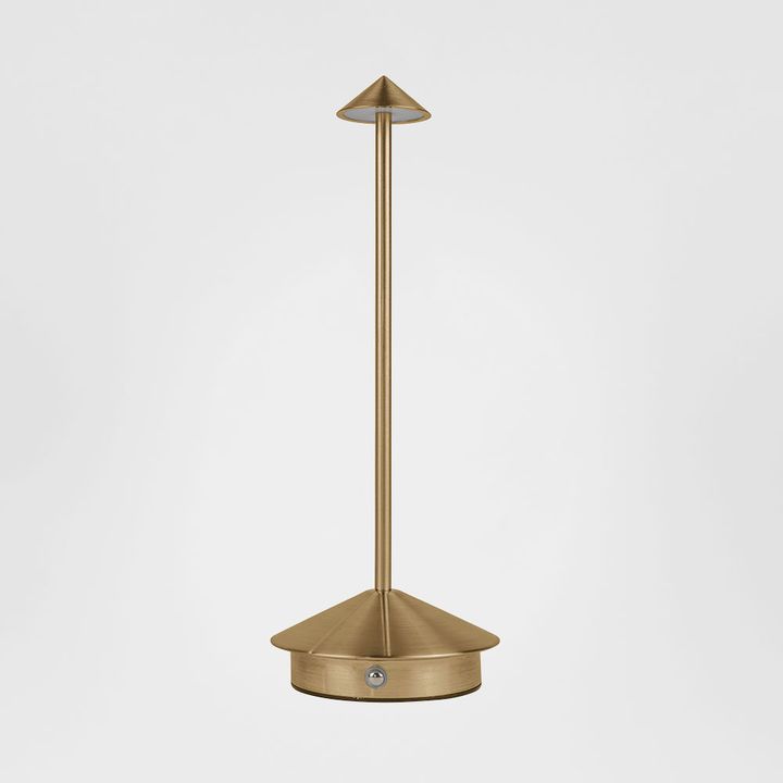 Warren Rechargeable Table Lamp Brass - ELWEL0132BRA