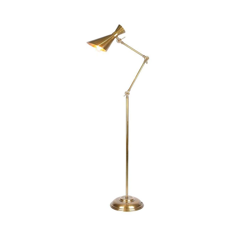Grasshopper Floor Lamp Antique Brass - ELPIM52310AB