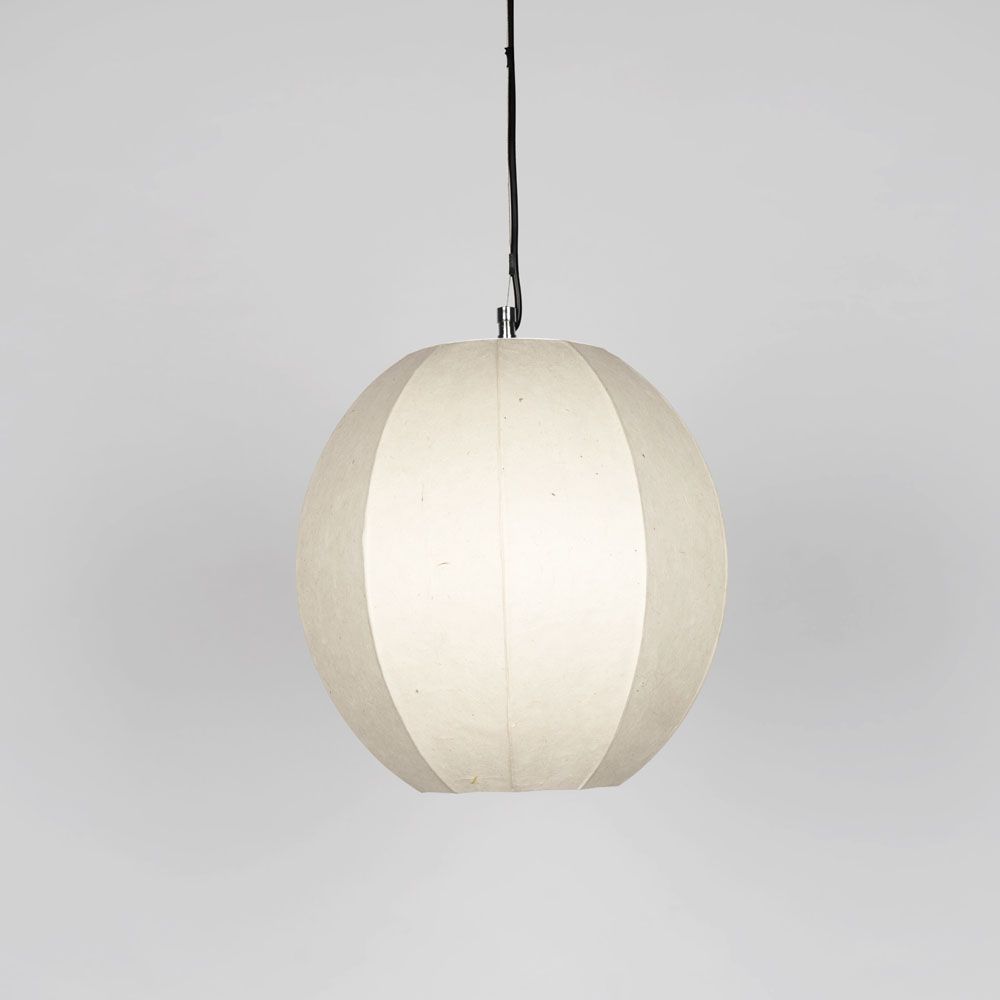 Hackney Large Pendant Light White - ELRIPLK008