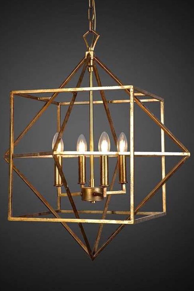 Mosman 4 Light Ceiling Light Gold - ELZR70694AGL