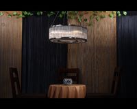 Verre Ring Glass 4 Light Pendant - ELJE13634