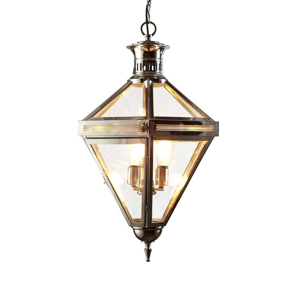 Rockefella 3 Light Pendant Nickel - ELCITFR3976SH