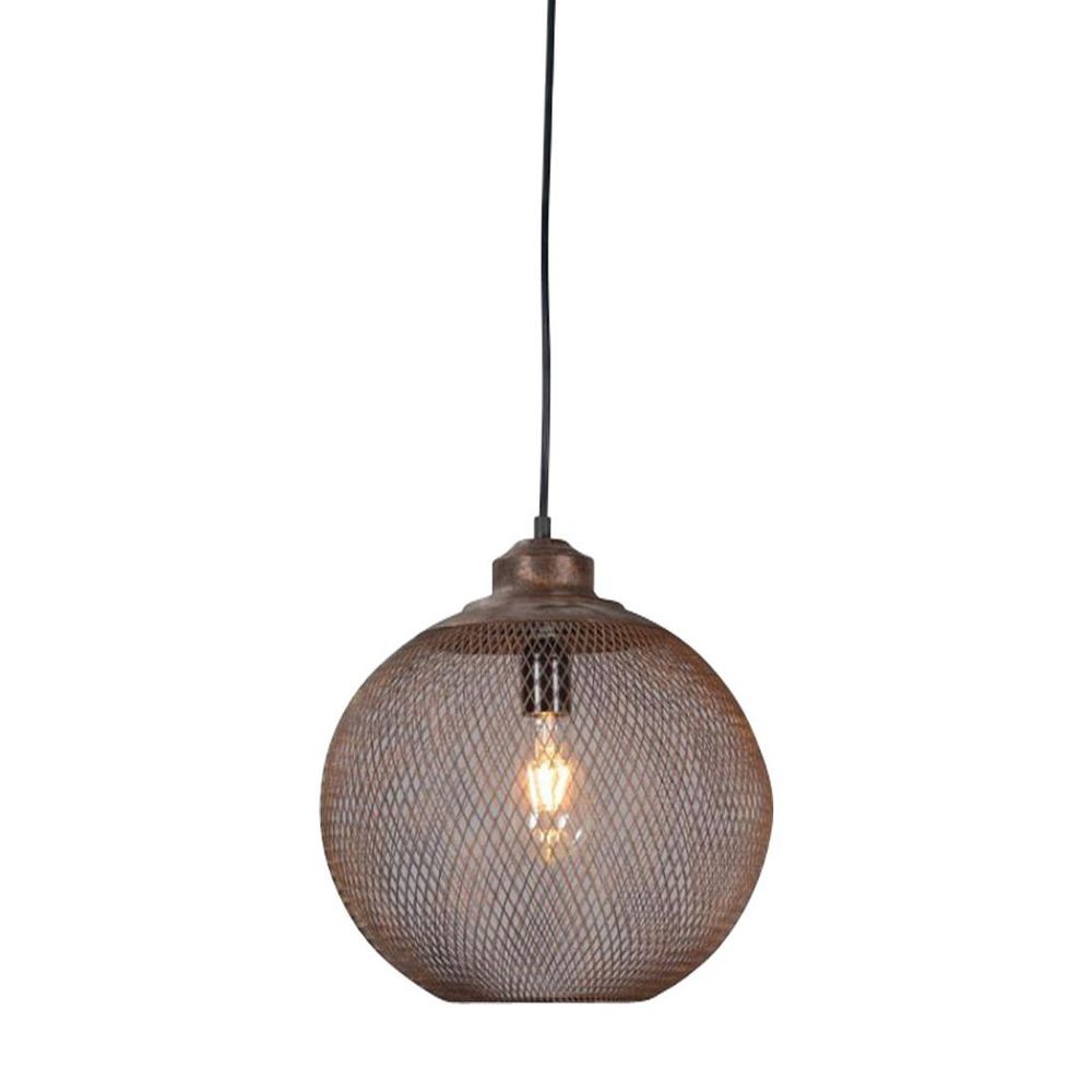 Carlo Medium 1 Light Pendant Rustic - ELZR6359M