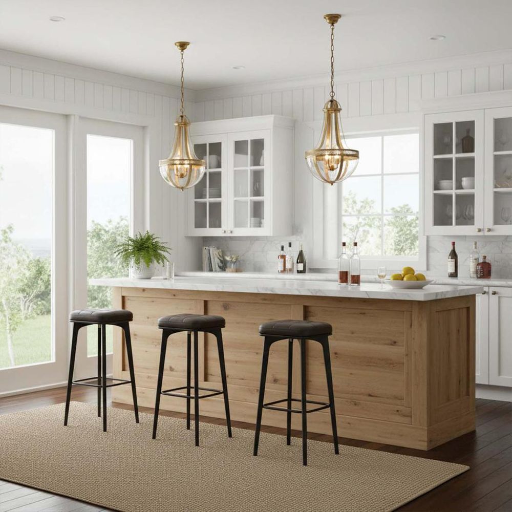 Doma 3 Light Pendant Medium Brass - ELCIT4654MAB