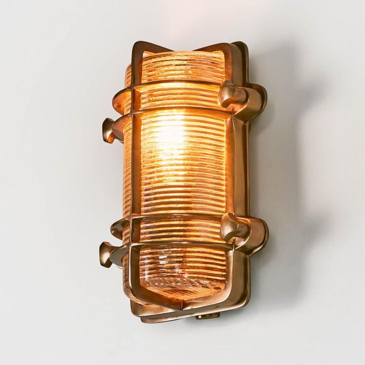 Harley Outdoor Wall Lamp Antique Brass - ELPIM51578AB