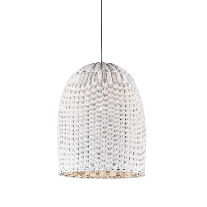 Bowerbird 1 Light Pendant Medium White - ELBER719970