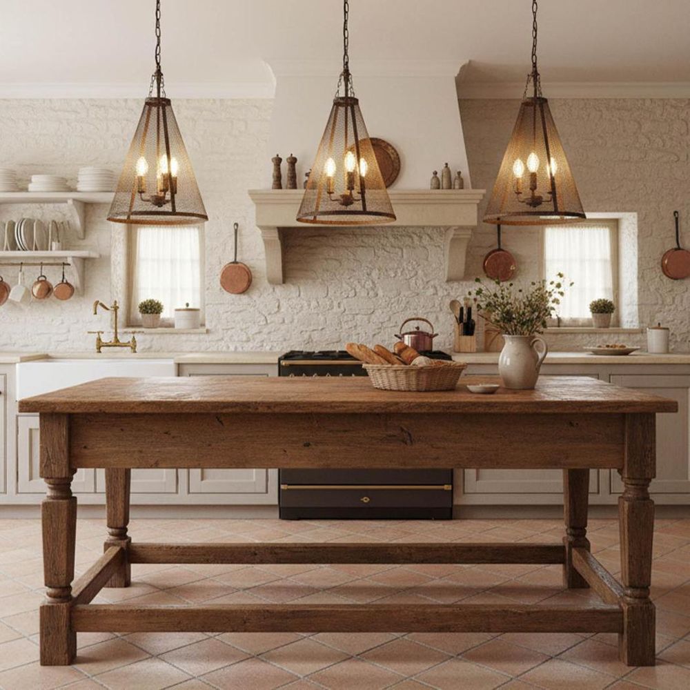 Walker 3 Light Pendant Bronze - ELZRD7238BRZ