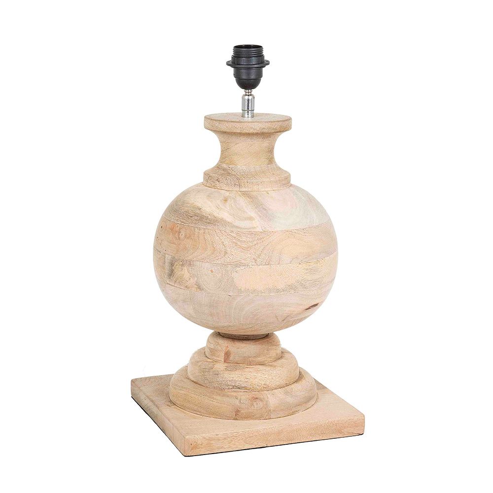 Coach 1 Light Table Lamp Base Only Natural - ELDOMR-2356