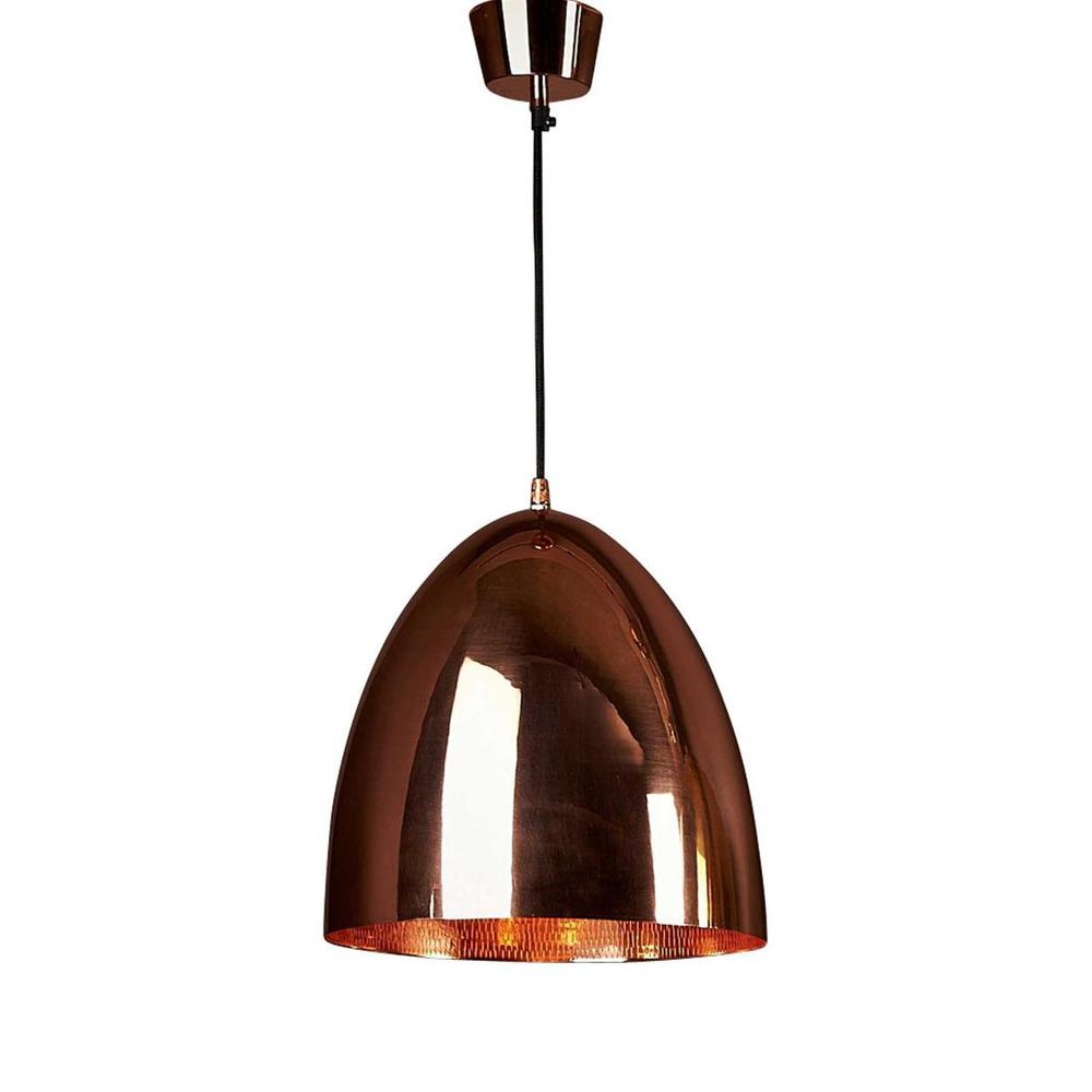 Egg 1 Light Pendant Copper - ELAWEGGCOP