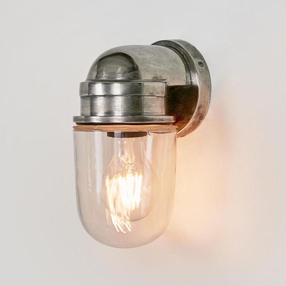 Nautical Outdoor Wall Lamp Silver - ELPIM51505AS