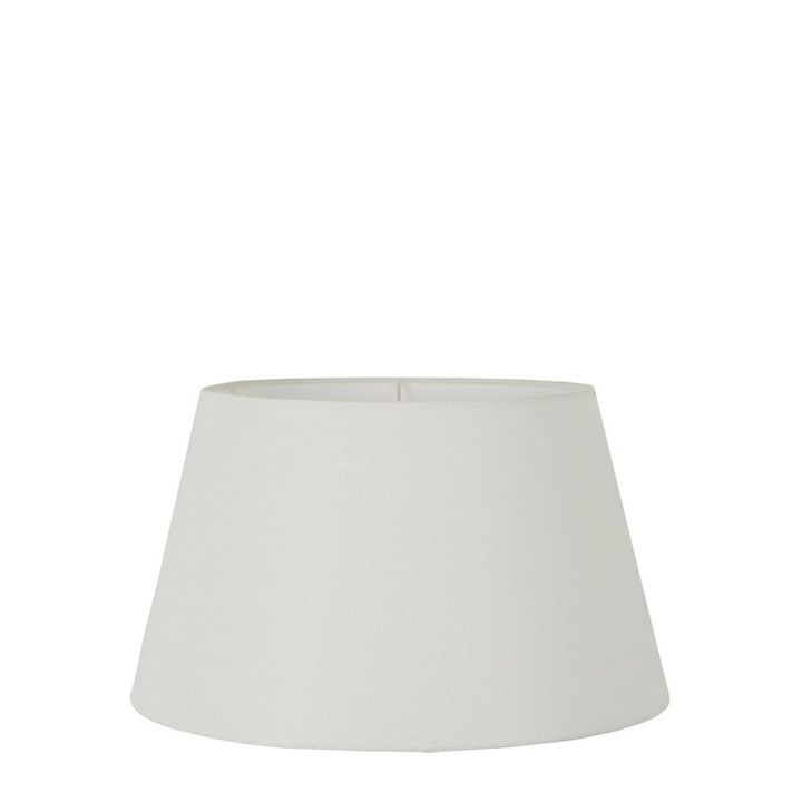 XS Taper Lamp Shade (10x6.5x7 H) - Textured Ivory - Linen Lamp Shade - ELSZ10657IVEU