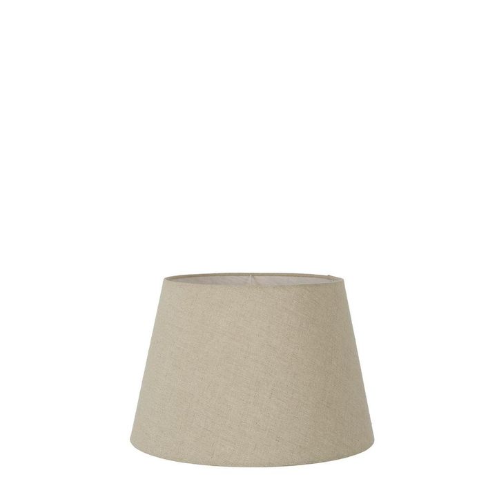 XXS Taper Lamp Shade (8x5x5 H) - Dark Natural Linen - Linen Lamp Shade - ELSZ8555NLEU