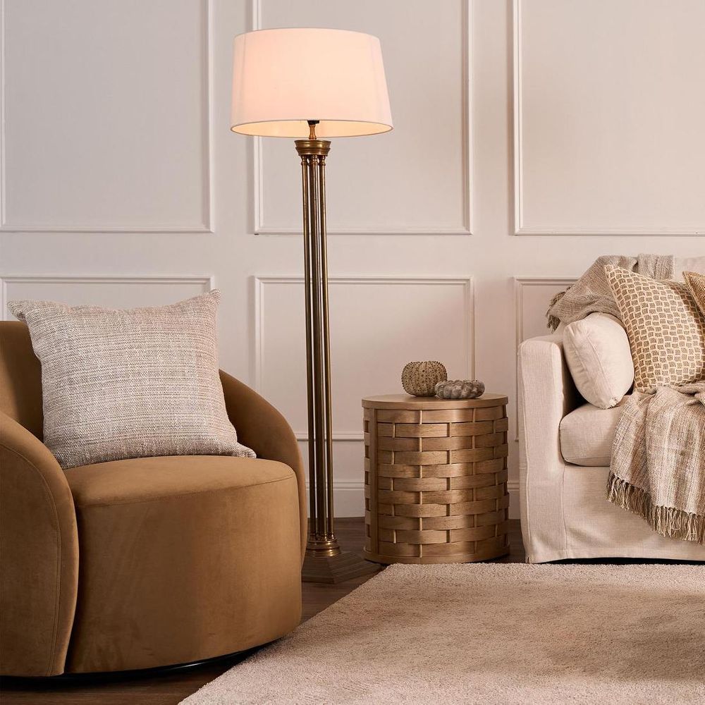 Hudson 1 Light Floor Lamp Base Bronze - ELPIM30071ABFL