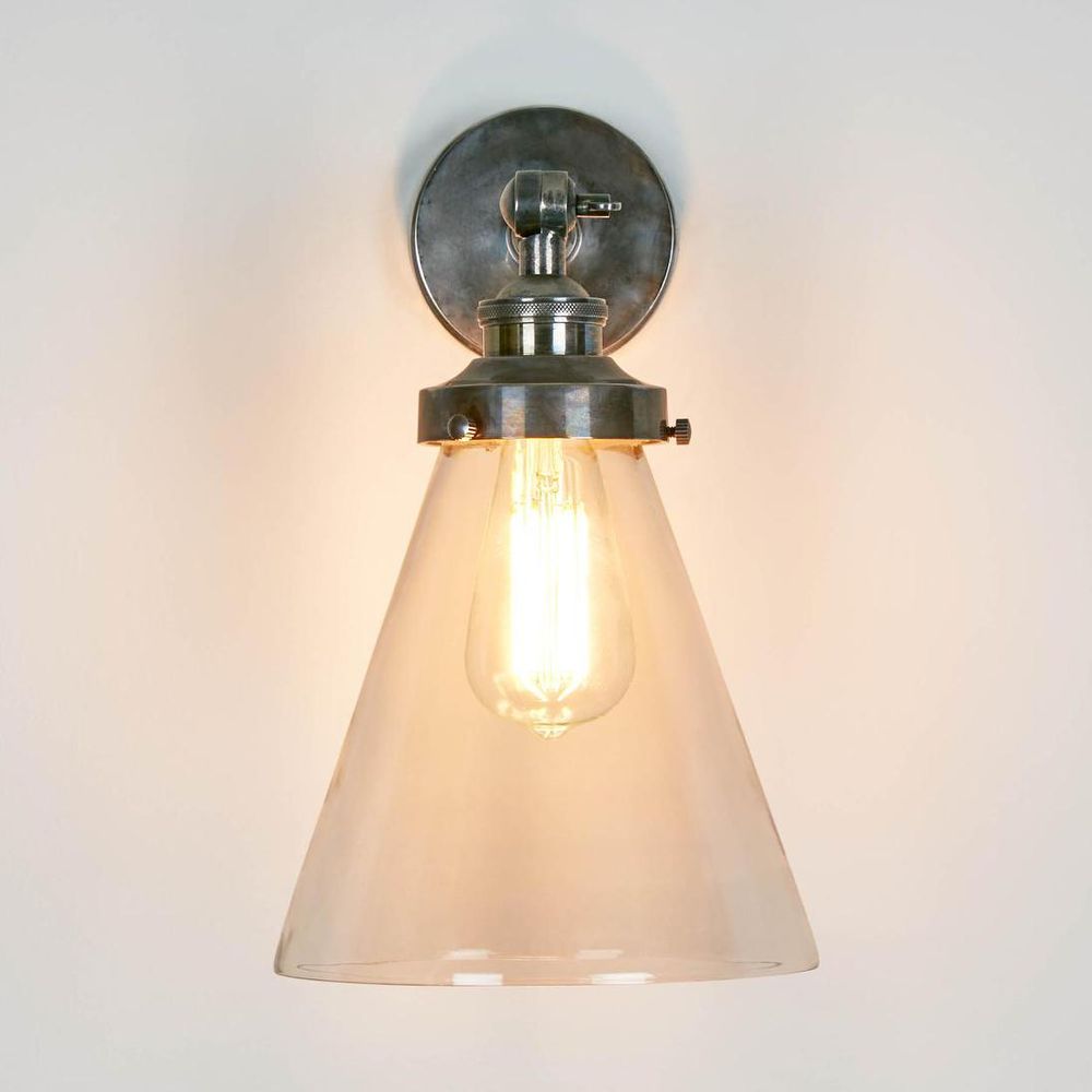 Francis 1 Light Wall Light Antique Silver - ELPIM50167AS