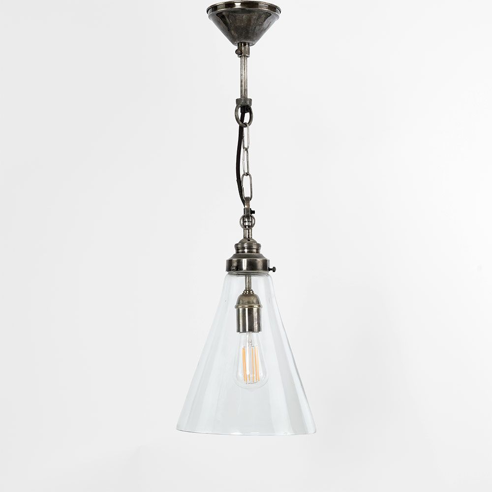 Gadsden 1 Light Pendant Small Silver - ELPIM50191AS