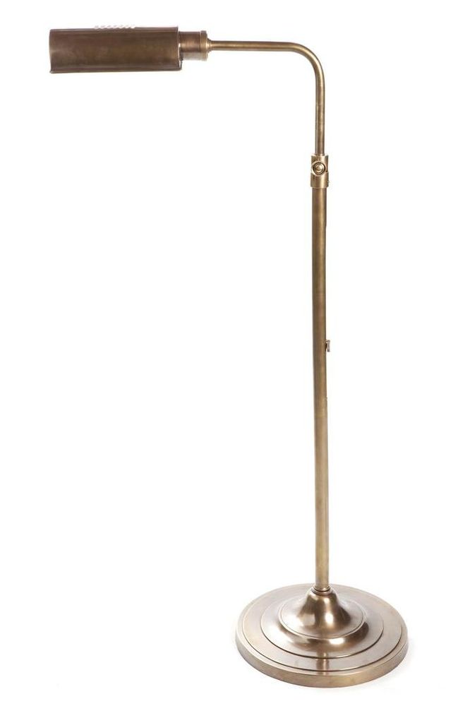 Brooklyn 1 Light Floor Lamp Antique Brass - ELPIM50590AB