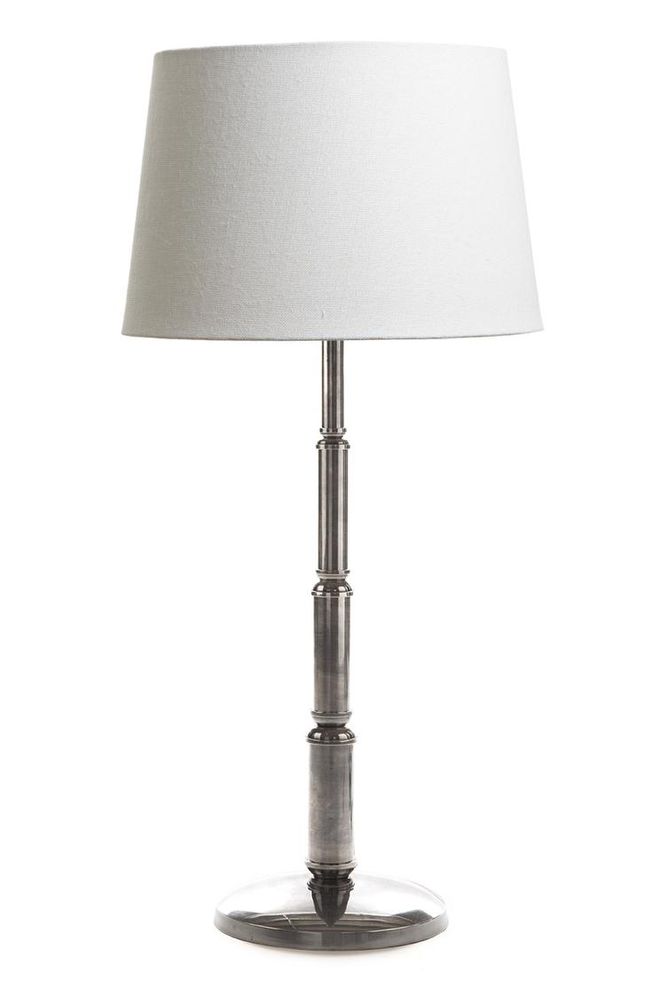 Chapman 1 Light Table Lamp Base Only - Antique Silver - ELPIM50776AS