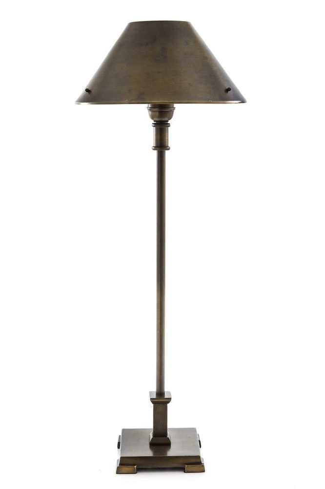 Bruxelles 1 Light Table Lamp Dark Antique Brass - ELPIM50833ALB