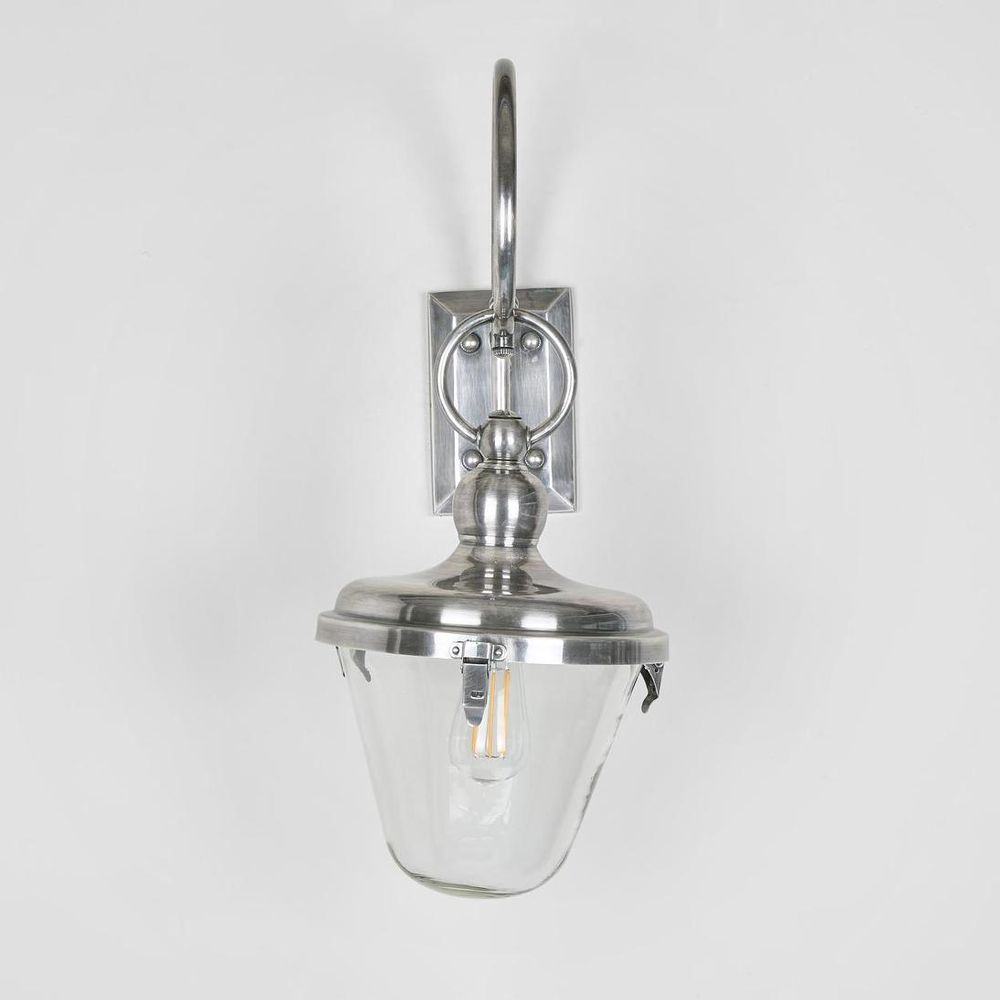 Savoy Outdoor Entry Lamp With Glass Shade - ELPIM57829AS