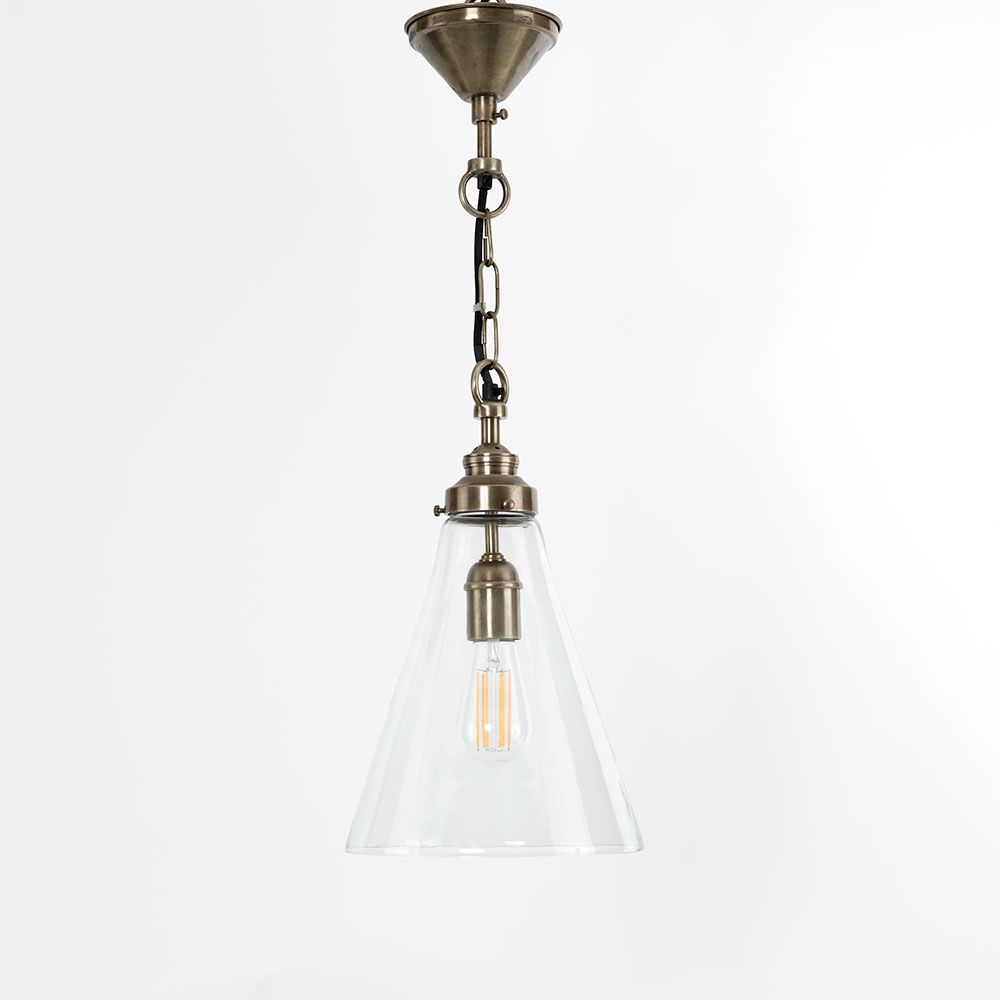 Gadsden 1 Light Pendant Small Brass - ELPIM50191AB