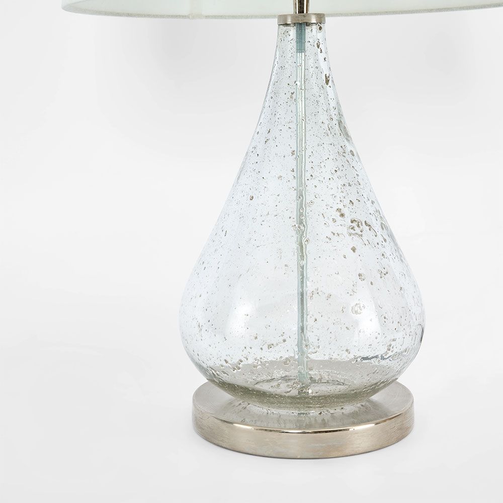 Lustre Teardrop Table Lamp Clear - KITZAF14111