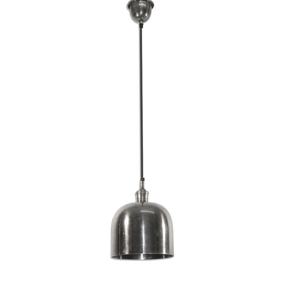 Delta Dome Medium 1 Light Pendant - ELPIM59439AS