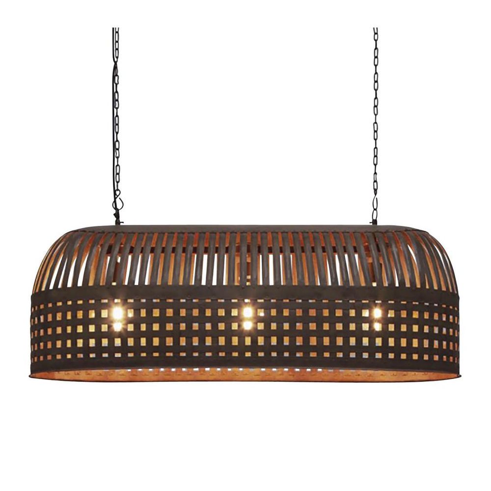 Esch Large Pendant Light Rust - ZAF12088