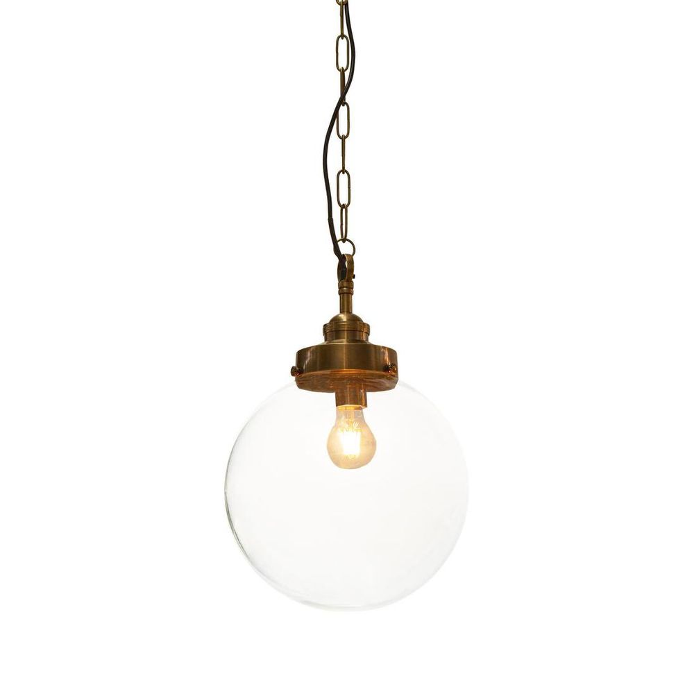 Celeste 1 Light Pendant Antique Brass - ELPIM58973AB