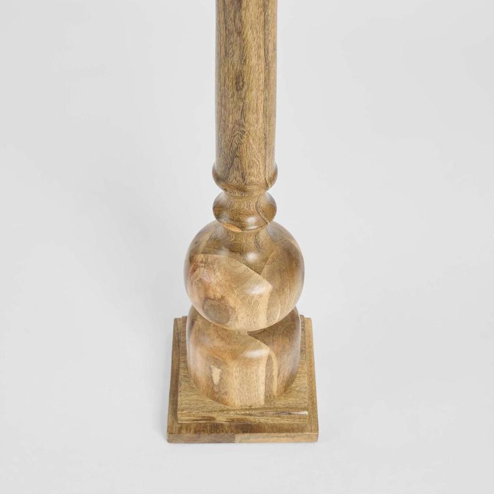 Rook Large Pillar Floor Lamp Light Natural Base Only - ZAF12060A