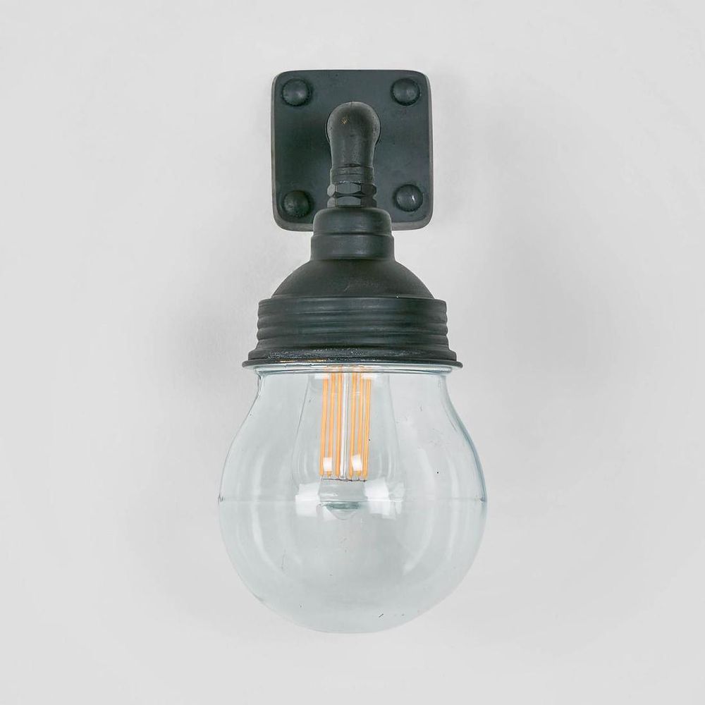 Dover Outdoor Wall Lamp Black - ELPIM51119BK