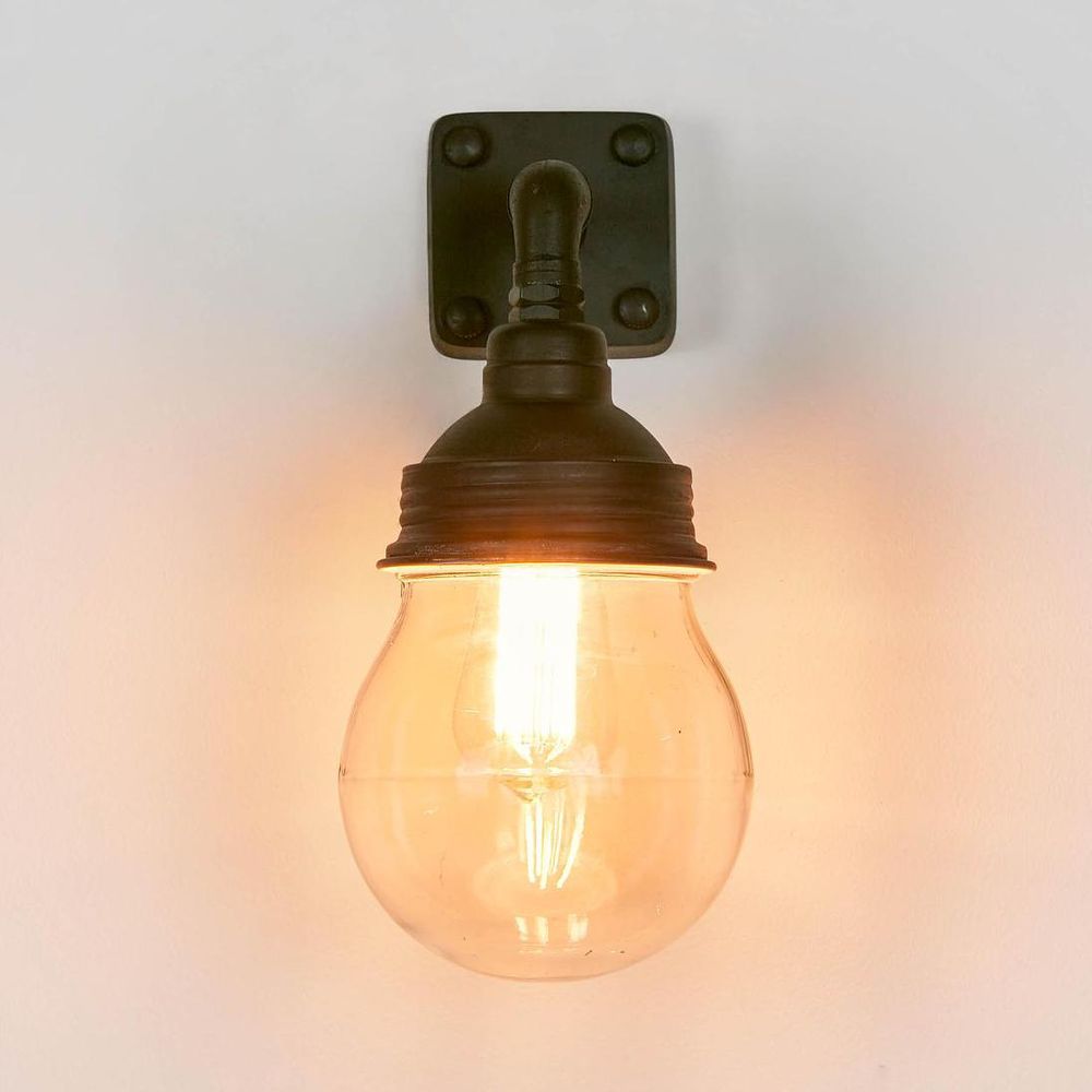 Dover Outdoor Wall Lamp Black - ELPIM51119BK