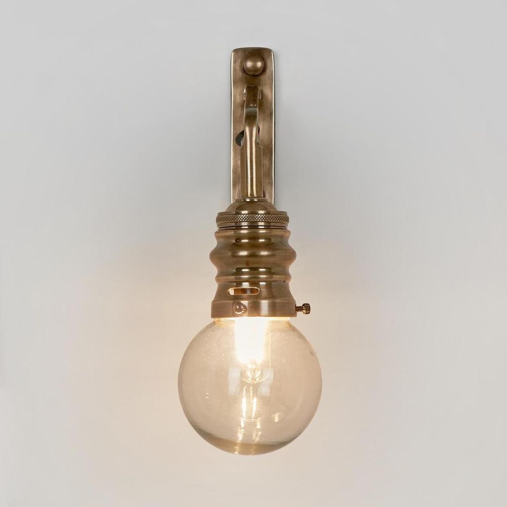 Carlton Exterior Wall Light Brass - ELPIM51517AB