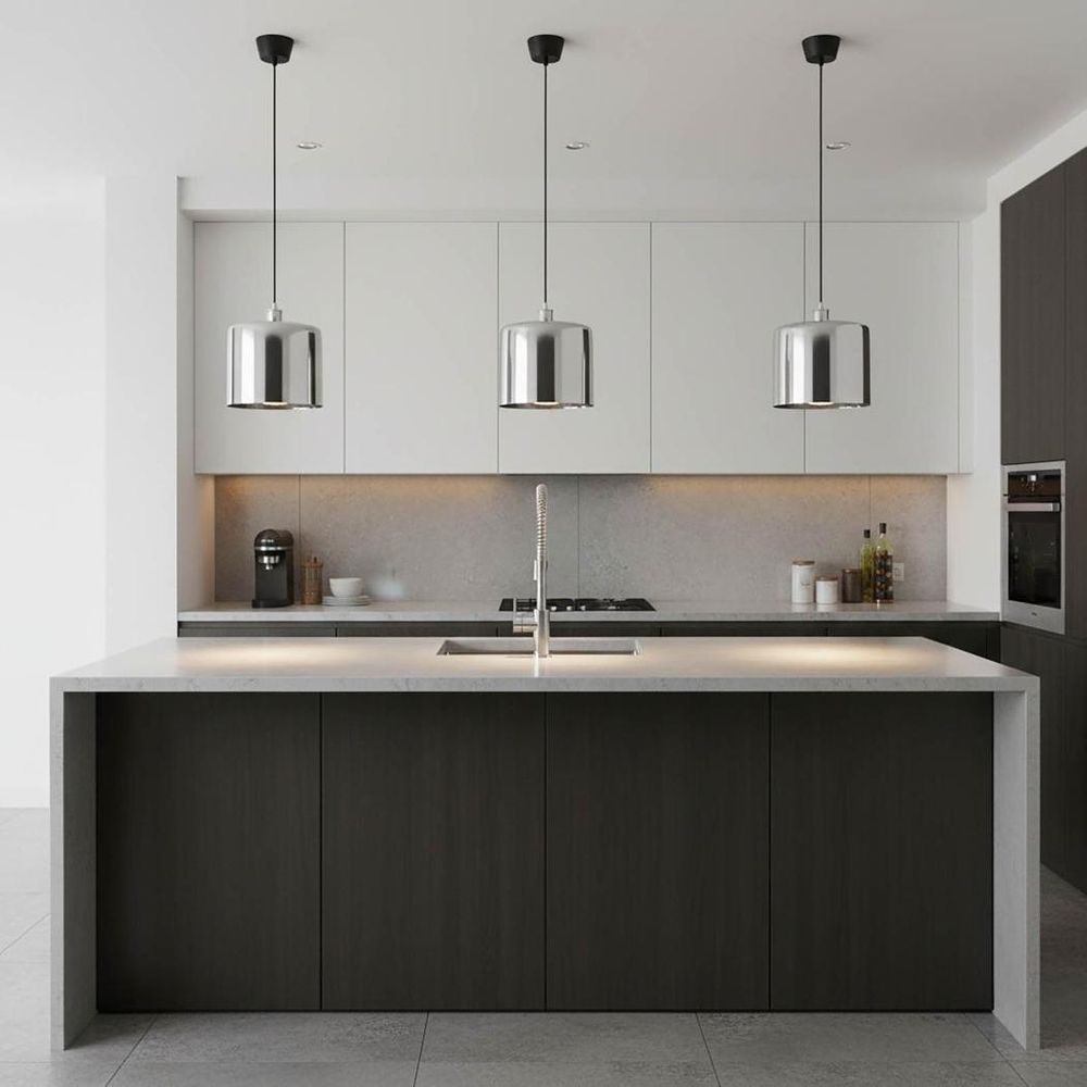 Portofino Pendant Light Shiny Nickel Brass - ELPRTF23NIC