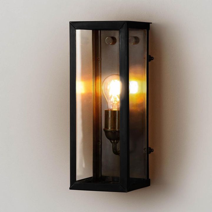 Goodman Exterior Wall Light Black Brass - ELPIM52204FLBR