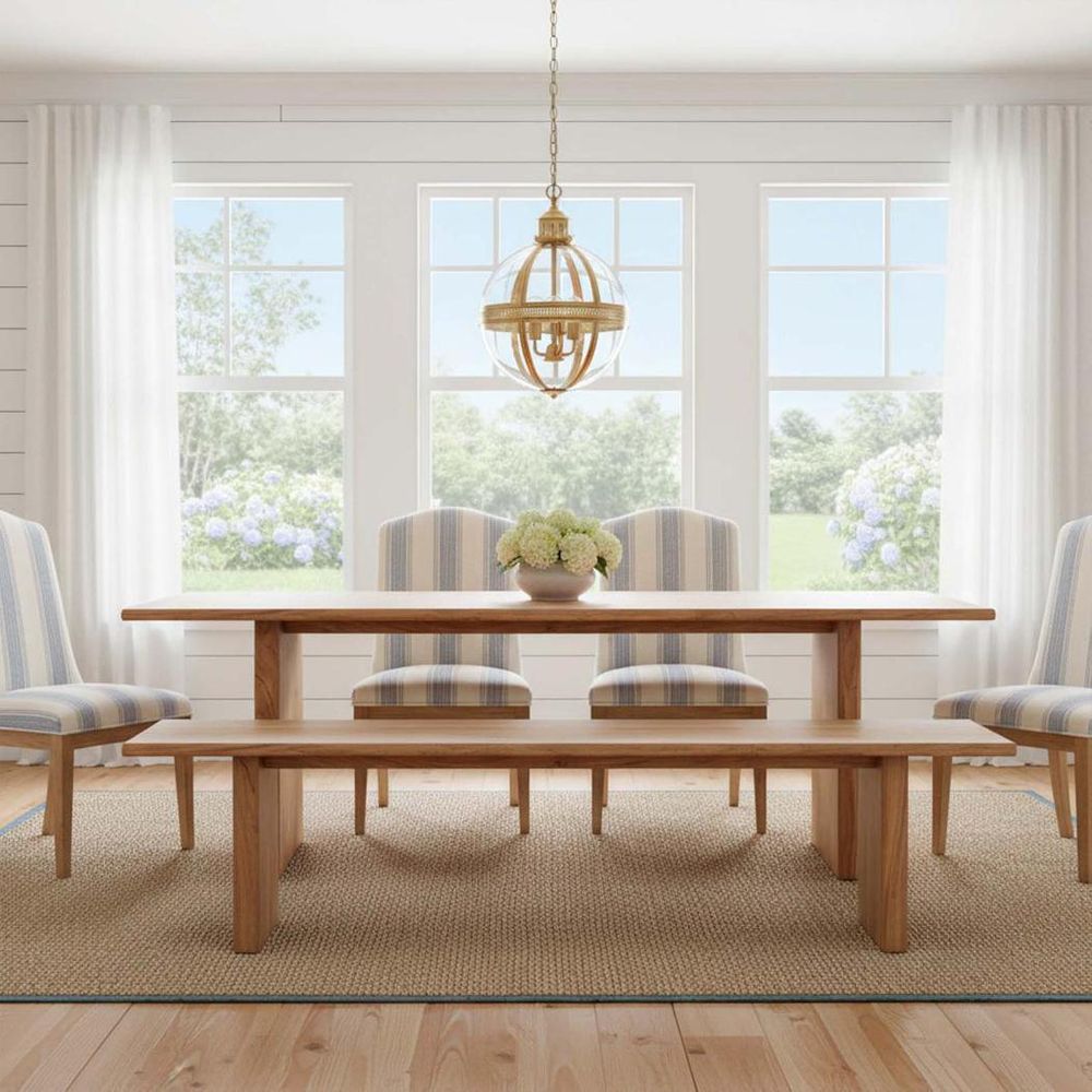 Saxon 3 Light Pendant Medium Antique Brass - ELCITWRT18MAB